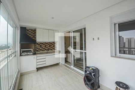Varanda gourmet de apartamento à venda com 3 quartos, 95m² em Centro, São Bernardo do Campo