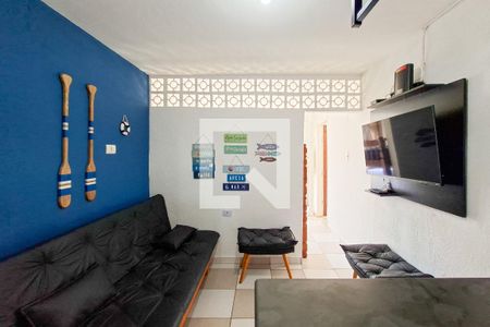 Sala de apartamento para alugar com 1 quarto, 30m² em Aviação, Praia Grande