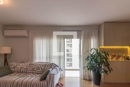 Sala de apartamento à venda com 2 quartos, 96m² em Indianópolis, São Paulo