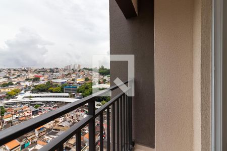 Varanda da Sala de apartamento para alugar com 2 quartos, 49m² em Vila Hebe, São Paulo