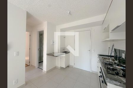 Sala/Cozinha de apartamento para alugar com 2 quartos, 38m² em Várzea da Barra Funda, São Paulo