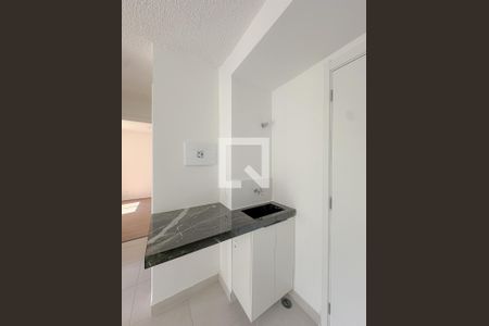 Sala/Cozinha de apartamento para alugar com 2 quartos, 38m² em Várzea da Barra Funda, São Paulo