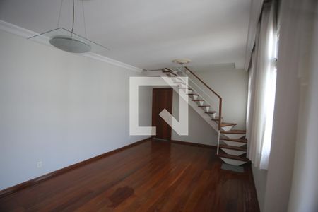 Sala de apartamento à venda com 4 quartos, 210m² em Coração Eucarístico, Belo Horizonte