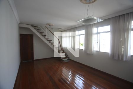 Sala de apartamento à venda com 4 quartos, 210m² em Coração Eucarístico, Belo Horizonte