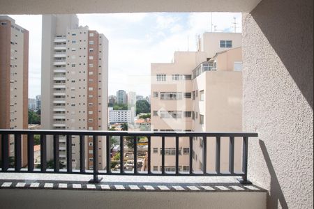 Varanda de kitnet/studio para alugar com 1 quarto, 27m² em Barra Funda, São Paulo