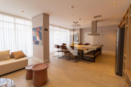 Área Comum de kitnet/studio para alugar com 1 quarto, 27m² em Barra Funda, São Paulo