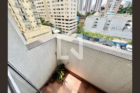 Varanda da Sala de apartamento à venda com 1 quarto, 36m² em Santana, São Paulo