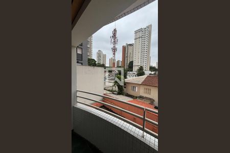 Sala - Sala de Jantar Varanda de apartamento para alugar com 1 quarto, 56m² em Jardim, Santo André