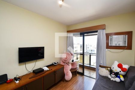 Sala de estar de kitnet/studio à venda com 1 quarto, 41m² em Jardim Paulista, São Paulo