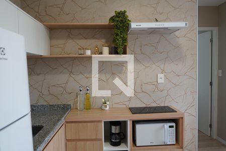 Cozinha de apartamento para alugar com 2 quartos, 45m² em Brás, São Paulo