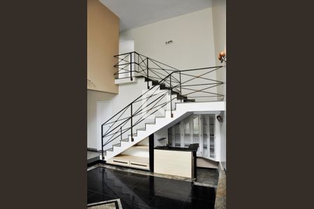 Detalhe - Sala de casa de condomínio à venda com 4 quartos, 420m² em City América, São Paulo