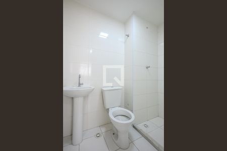 Banheiro Suíte  de apartamento para alugar com 1 quarto, 24m² em Vila Nova das Belezas, São Paulo