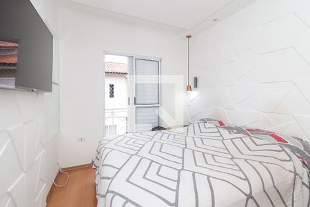 Quarto 1 - Suíte de casa de condomínio para alugar com 2 quartos, 70m² em Vila Regina, São Paulo