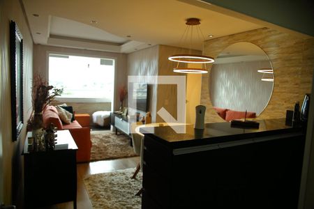 Sala de apartamento para alugar com 2 quartos, 59m² em Conjunto Residencial Pombeva, São Bernardo do Campo