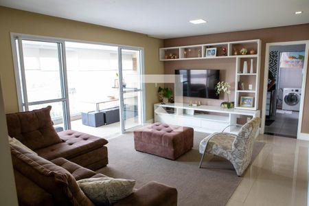 Sala de apartamento à venda com 4 quartos, 136m² em Jardim Arpoador, São Paulo