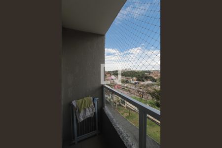 Varanda da Sala de apartamento à venda com 2 quartos, 56m² em Planalto, Belo Horizonte