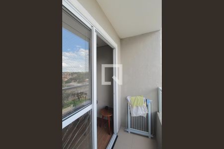 Varanda da Sala de apartamento à venda com 2 quartos, 56m² em Planalto, Belo Horizonte