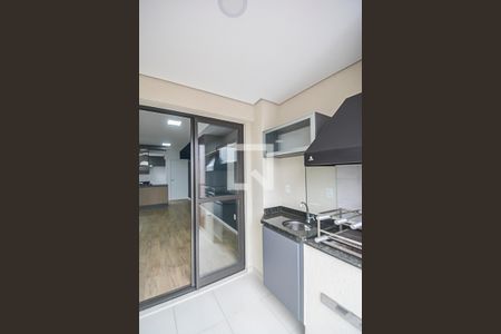 Varanda da Sala de apartamento à venda com 2 quartos, 53m² em Baeta Neves, São Bernardo do Campo