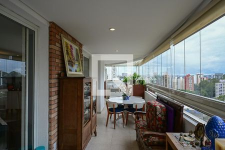 Varanda de apartamento para alugar com 4 quartos, 260m² em Vila Andrade, São Paulo