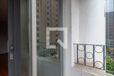 Varanda da Sala de apartamento à venda com 1 quarto, 55m² em Bela Vista, São Paulo