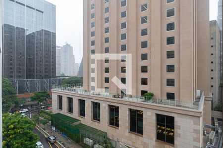 Vista da Varanda da Sala de apartamento à venda com 1 quarto, 55m² em Bela Vista, São Paulo