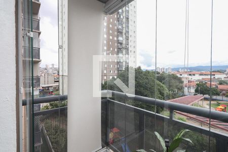 Varanda da Sala de apartamento para alugar com 2 quartos, 36m² em Vila Guilherme, São Paulo