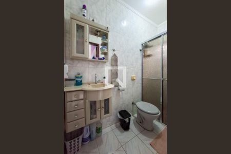 Banheiro de casa de condomínio para alugar com 1 quarto, 42m² em Aviação, Praia Grande