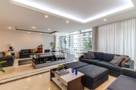 Sala de apartamento à venda com 4 quartos, 270m² em Santa Cecilia, São Paulo