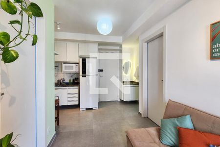 Sala  de apartamento para alugar com 2 quartos, 45m² em Santo Cristo, Rio de Janeiro