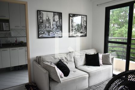 Sala de apartamento à venda com 1 quarto, 34m² em Vila Monte Alegre, São Paulo