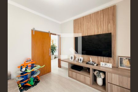 Sala de TV de casa de condomínio à venda com 3 quartos, 312m² em Medeiros, Jundiaí