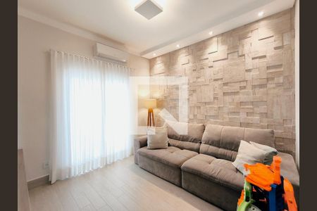 Sala de TV de casa de condomínio à venda com 3 quartos, 312m² em Medeiros, Jundiaí