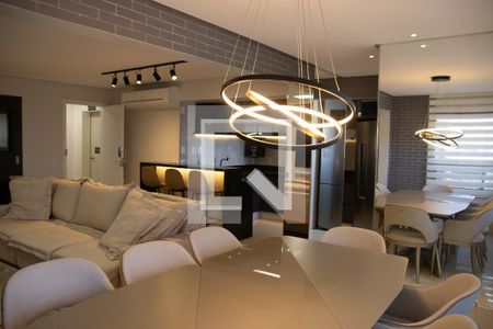 Sala de apartamento para alugar com 3 quartos, 117m² em Alphaville Araguaia, Goiânia