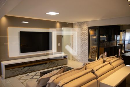 Sala de apartamento para alugar com 3 quartos, 117m² em Alphaville Araguaia, Goiânia