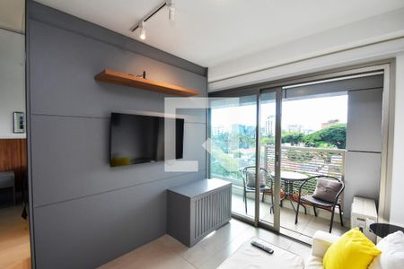 Sala de apartamento para alugar com 1 quarto, 44m² em Jardim Paulista, São Paulo