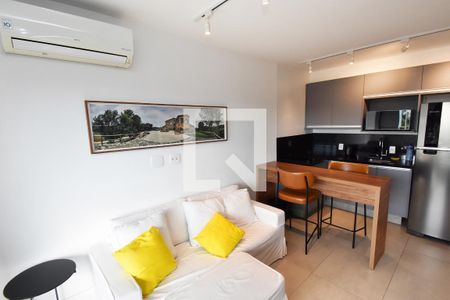 Sala de apartamento para alugar com 1 quarto, 44m² em Jardim Paulista, São Paulo