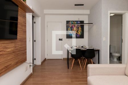 Sala de apartamento para alugar com 1 quarto, 42m² em Várzea da Barra Funda, São Paulo