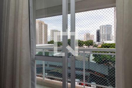 Varanda da Sala de apartamento para alugar com 1 quarto, 42m² em Várzea da Barra Funda, São Paulo