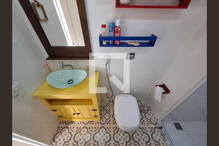 Banheiro 2 de apartamento à venda com 3 quartos, 81m² em Laranjeiras, Rio de Janeiro