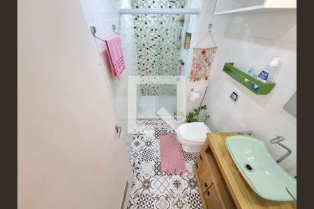 Banheiro 1 de apartamento à venda com 3 quartos, 81m² em Laranjeiras, Rio de Janeiro