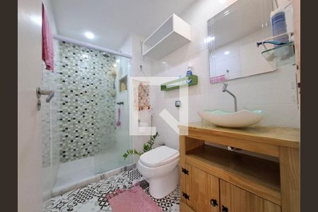 Banheiro 1 de apartamento à venda com 3 quartos, 81m² em Laranjeiras, Rio de Janeiro