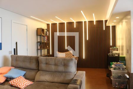 Sala de apartamento à venda com 3 quartos, 129m² em Vila Anastácio, São Paulo