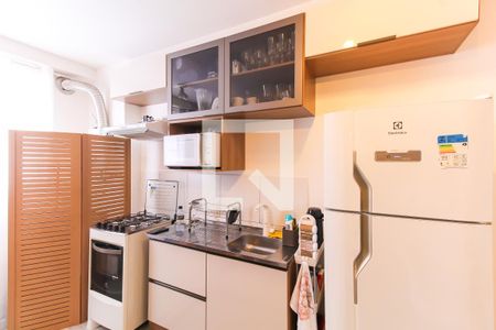 Sala/Cozinha de apartamento à venda com 1 quarto, 33m² em Brás, São Paulo