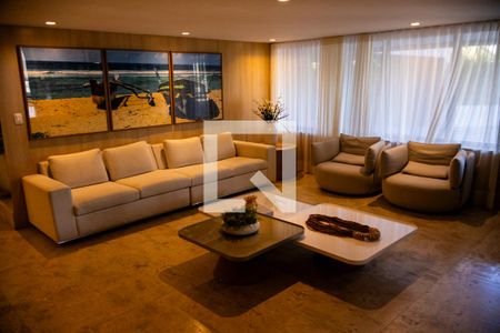 Hall de entrada de apartamento para alugar com 1 quarto, 54m² em Stella Maris, Salvador