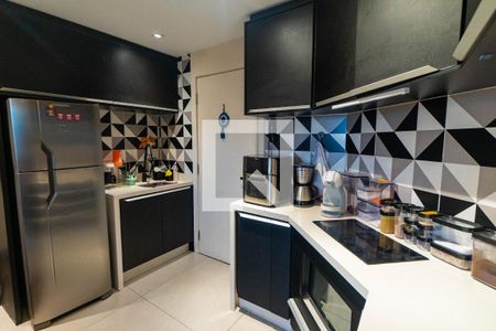 Sala/Cozinha de kitnet/studio para alugar com 1 quarto, 38m² em Vila Clementino, São Paulo