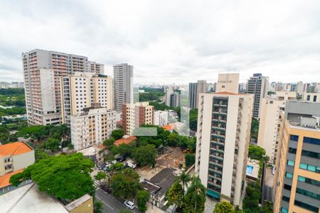 Vista da Sala/Cozinha de kitnet/studio para alugar com 1 quarto, 38m² em Vila Clementino, São Paulo