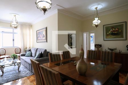 Sala de apartamento à venda com 3 quartos, 124m² em Centro, Belo Horizonte