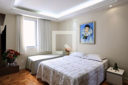 Quarto de apartamento à venda com 3 quartos, 124m² em Centro, Belo Horizonte