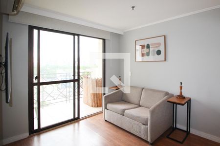 Sala de apartamento para alugar com 2 quartos, 50m² em Vila Olímpia, São Paulo