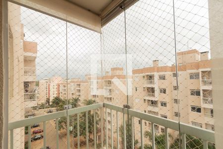 Varanda Sala  de apartamento para alugar com 2 quartos, 60m² em Jardim Nova Manchester, Sorocaba